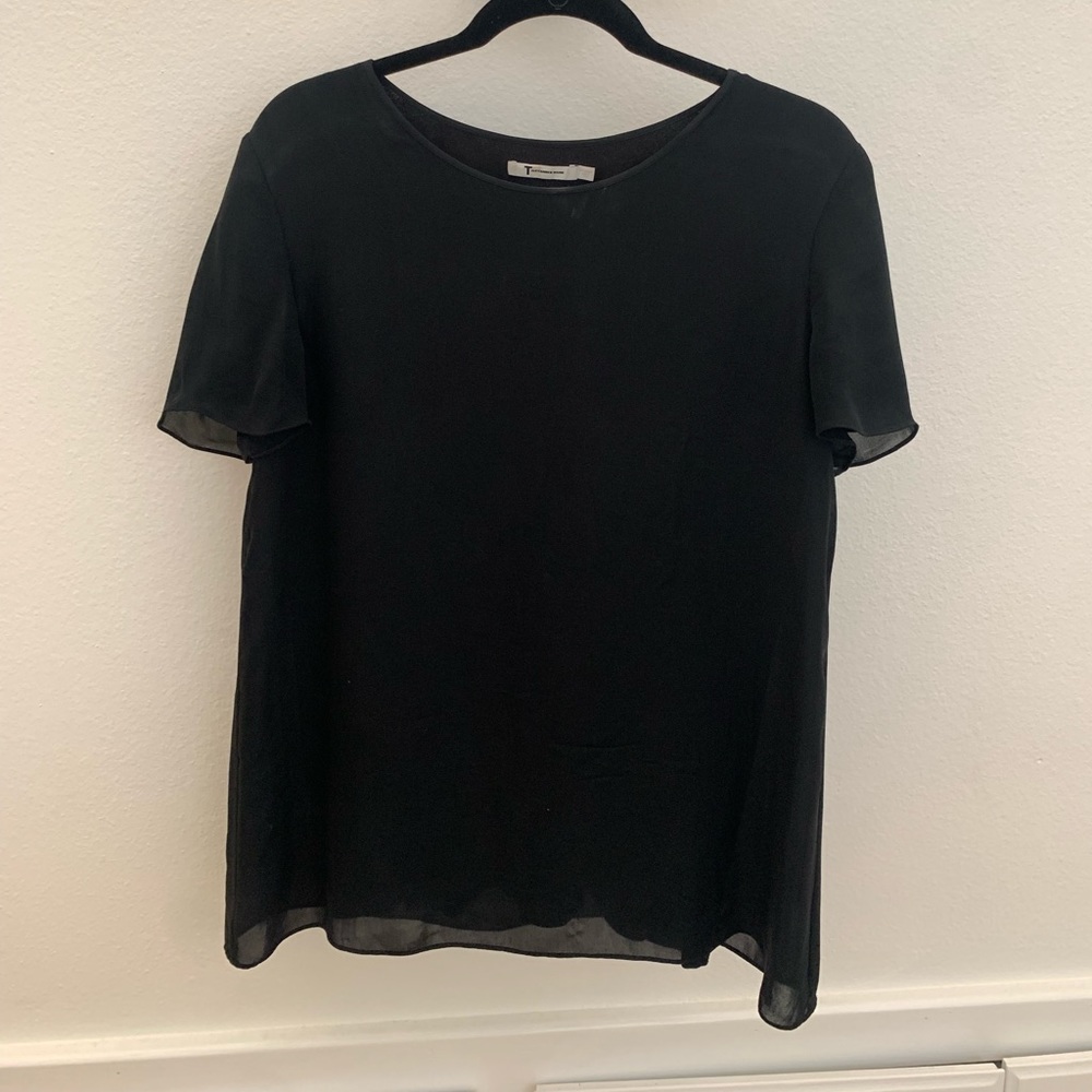 Alexander Wang Silk Black Top